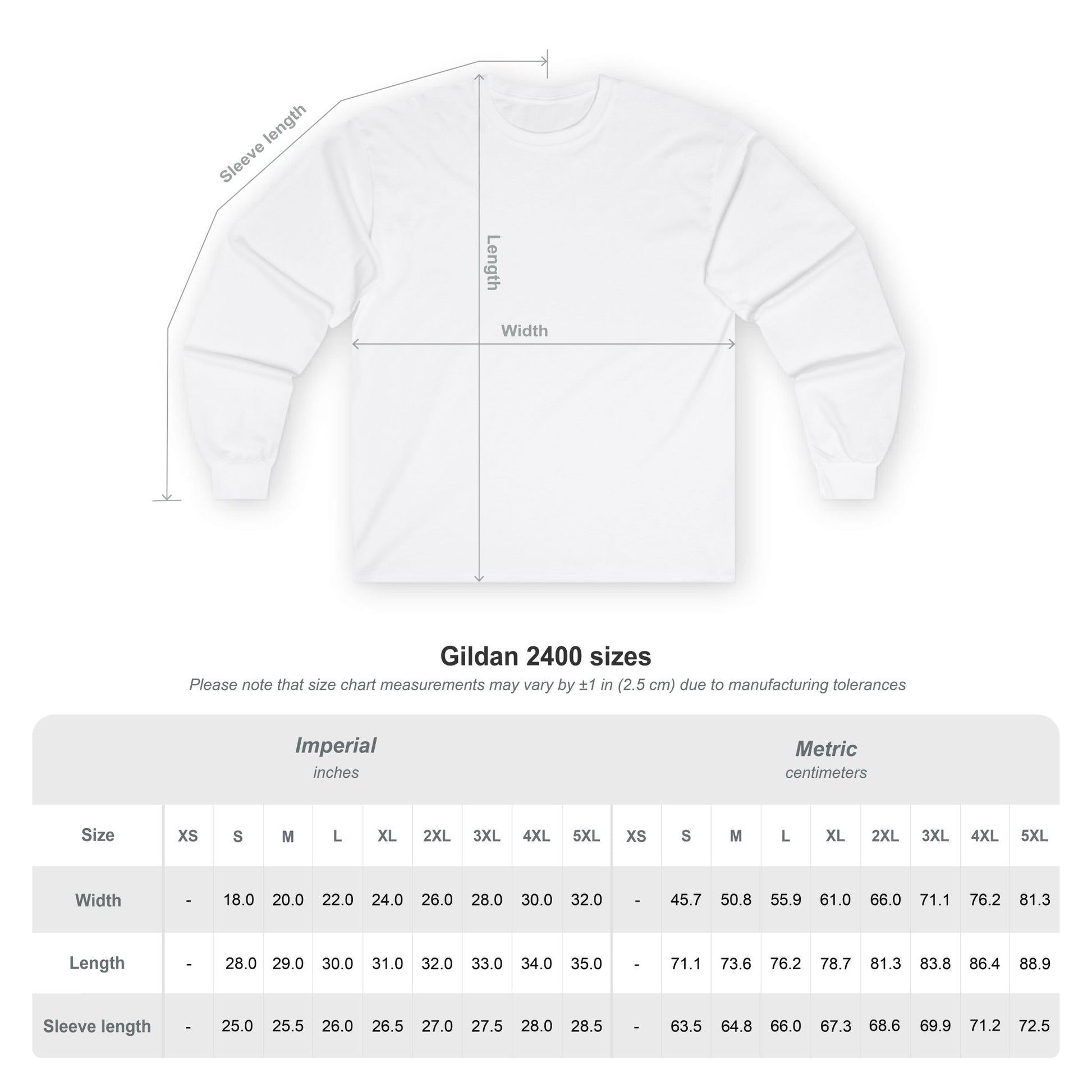 Cocoturf - Ultra Cotton Long Sleeve Tee