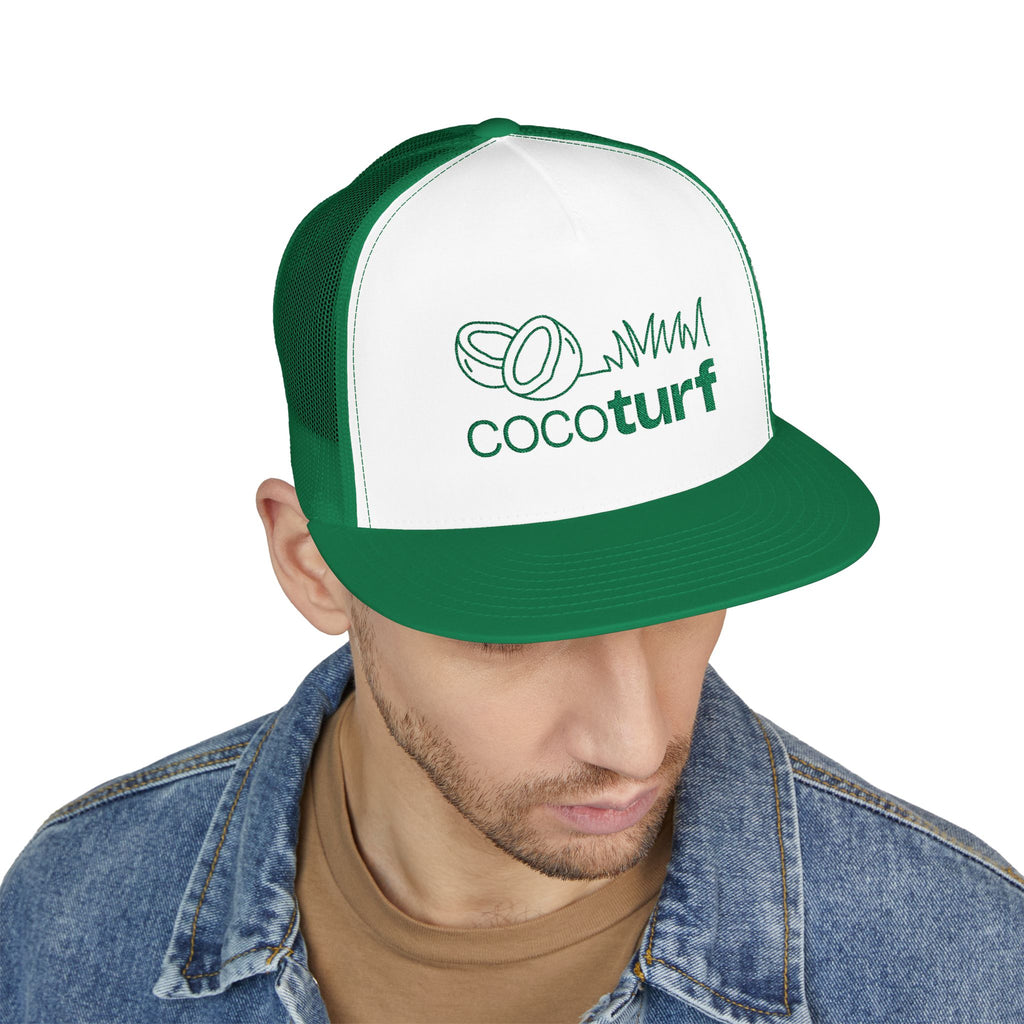 Cocoturf - Trucker Cap - Green Logo