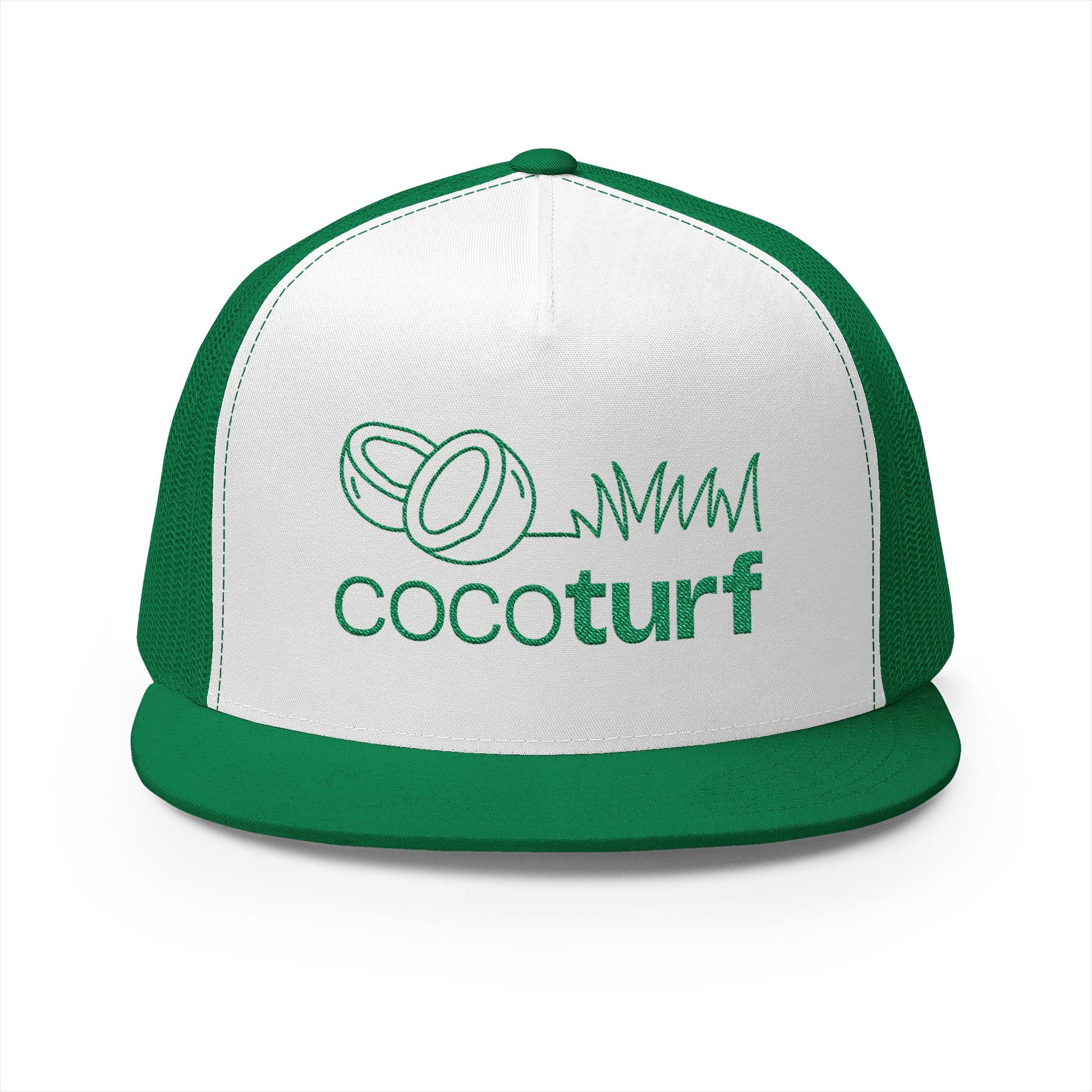Cocoturf - Trucker Cap - Green Logo